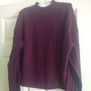 Lovely Burgundy Sweater New